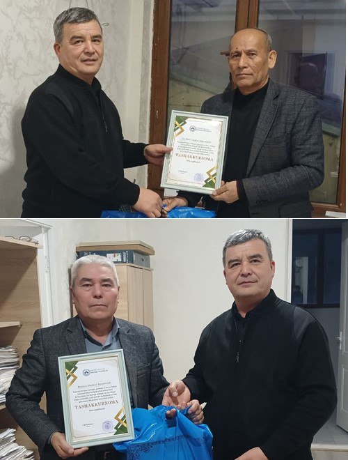 14-yanvar – Vatan himoyachilari kuniga komplaens xodimlari ham taqdirlandilar