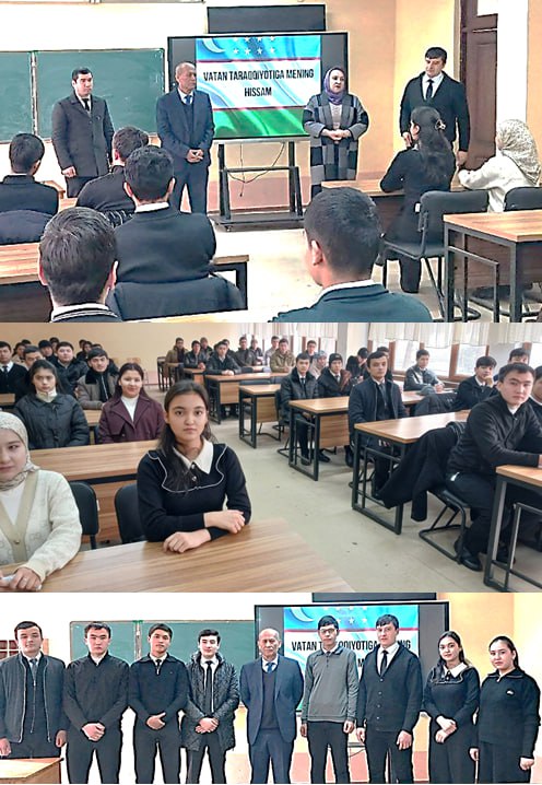 Talabalar bilan uchrashuv