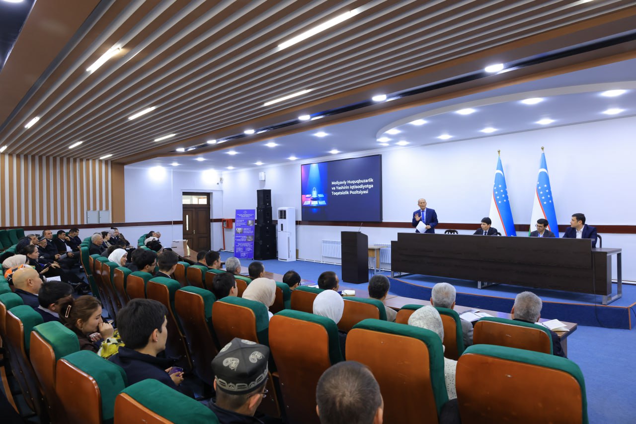 “Moliyaviy huquqbuzarlik hamda yashirin iqtisodiyotga toqatsizlik pozitsiyasini shakllantirish” mavzusida amaliy seminar o‘tkazildi