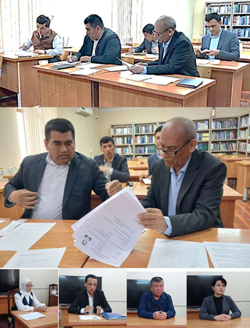 Tyutorlar vakant lavozimlariga tanlov o‘tkazildi