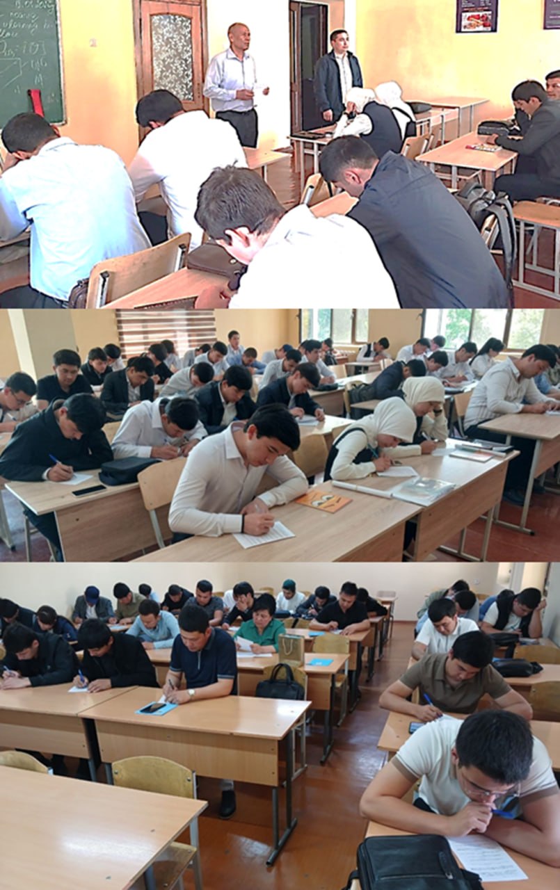 Institut talabalari o‘rtasida maxsus so‘rovnoma o‘tkazildi